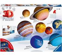 Puzzle 3D Systeme solaire - Ravensburger - 8 planetes - 522 pieces - Des 6 ans