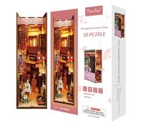 Puzzle 3D - Tonecheer Book Nook Épicerie Japonaise CENGO - Bois - Éclairage LED détecteur - 134 pièces