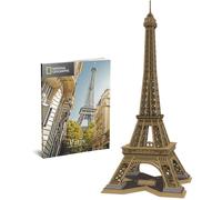 Maquette 3D National Geographic - Tour Eiffel Jaune G