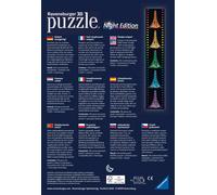 Puzzle 3D Tour Eiffel illuminée