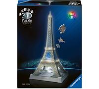 Puzzle 3D Iconics - Tour Eiffel illuminée