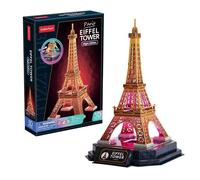 Puzzle 3D, Tour Eiffel LED, Maquette A Construire, Puzzle 3D Adulte Et Puzzle 3D Enfant, Puzzle Enfant 8 Ans, Maquette Jouet Enfant
