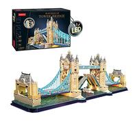Puzzle 3D - Tower of London Bridge | Construction Adulte | Maquette A Construire | Puzzle Illuminé | Maquette Adulte | Construction Enfant | Puzzles 3D