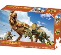 Puzzle 3D - Tyrannosaurus Rex VS Triceratops