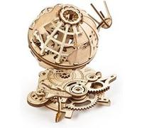 UGEARS Maquette mécanique en bois Globe – Jeu de construction doré pour enfants
