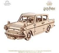 Ugears Flying Ford Anglia Wooden Mechanical Model Doré