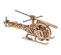 UGEARS Jeu de construction Mini Hélicoptère Marron pour enfants