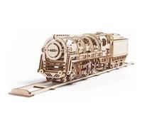 Puzzle 3D Ugears Locomotive à vapeur G