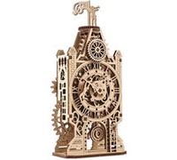 UGEARS Puzzle 3D Ancienne Tour Horloge Modèles mécaniques Bois