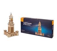Puzzle 3D Ugears Phare d'Alexandrie avec lumière Bois 340 pièces Bois E