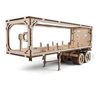 UGEARS VM-03 Chariot pour Camion - Compatible avec le Camion VM-03 - Modèle en Bois à Construire - Miniature Fonctionnante - Assemblage sans Colle 138 Pieces- De Collection