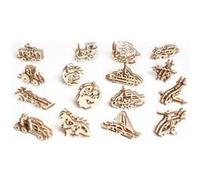 Puzzle 3D Ugears U-Fidgety Trybiki 4 szt. 36 el. Ugears