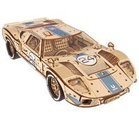 UGEARS UGT-24 Voiture d'Endurance Puzzle 3D - Maquette Mécanique en Bois à l'Échelle 1:12 à Construire pour Adultes - Kits de Construction de Modèle de Voiture de Sport - Puzzles 3D en Bois 970 Pcs