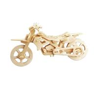 Puzzle 3D Véhicule Tout-Terrain en Bois Beige, Soi-même