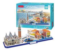 Puzzle 3D Venise - WORLDBRANDS - Modèle à Assembler pour Adultes et Enfants - 126 Pièces - Lumières LED