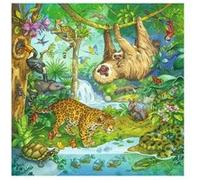 Puzzle 3x49 pièces Ravensburger - Aventures dans la jungle multicolore G