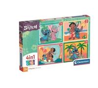 Puzzle 4-en-1 72 pièces Stitch