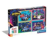 Puzzle 4 en 1 - Batwheels