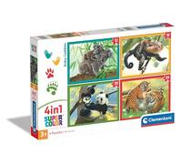 Puzzle 4 en 1 - Bébés Animaux