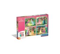 Puzzle 4 en 1 - Disney Princess