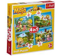 Trefl TR34356 Maya l'abeille Boîte à Puzzle, Multicolore