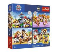 Puzzle 4 en 1 Premium Plus 4 x 88 pièces Paw Patrol