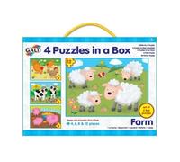 Galt puzzle 4-in-1 ferme 4-6-8-12 pièces G