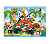 Puzzle 40 pièces : Animaux en safari G