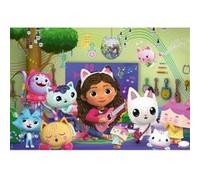 Puzzle 40 pièces : Gabby's Dollhouse - une fête Miaou-sical G