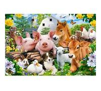 Puzzle 40 pièces maxi : Amis de la Ferme - XL Castorland G