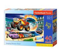 Puzzle 40 Pièces Pièces Xxl - Jumping Monster Truck