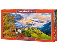 Puzzle 4000 elementów. Colle Santa Lucia, Italy Castorland