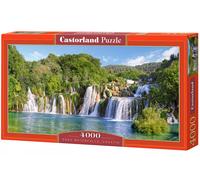 Puzzle 4000 elementów. Krka wodospady, Chorwacja Castorland