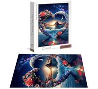 Puzzle 4000 Pièces Adultes Amour, Puzzle 4000 Pièces Parfaitement Imbriquées Lettres au Dos, Lac Jeu éducatif défi Joue Art Puzzles Classiques, pour Adultes et Adolescents Cadeau 141 x 87 cm B-7954