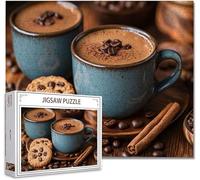 Puzzle 4000 Pieces Adultes café Jigsaw Puzzles Classiques Impossible Qualité SupéRieure Bois Panorama Art, Stimulent La Logique et La Concentration Avec Une IdéE Cadeau Homme et Femme 87.5x141.5cm P-2