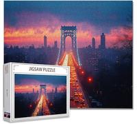 Puzzle 4000 Pieces Adultes paysage Jigsaw Puzzles Classiques Impossible Qualité SupéRieure Bois Panorama Art, Stimulent La Logique et La Concentration Avec Une IdéE Cadeau Homme/Femme 87.5x141.5cm W-9