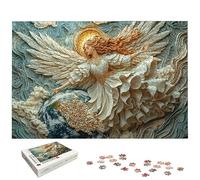 Puzzle 4000 Pièces Adultes, Puzzle 4000 Pieces Ange pour Adultes, Grand Puzzles Bois Femme avec Boite, Jeu de Concentration pour Toute la Famille, Puzzles pour Décoration Maison, Cadeau Femme, -6333