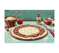 Puzzle 4000 Pièces Adultes, Puzzle 4000 Pieces Cuisine, Pizza Puzzles Adulte avec Une Boîte d'Emballage Exquise, Jeux Educatifs, Grand Puzzles en Bois pour Cadeau Femme Tableau Decoration Murale -1565