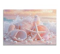 Puzzle 4000 Pièces Adultes, Puzzle Coquille pour Adulte Débutant, 140x87 cm Grand Puzzles Perle avec Boite, Jeu de Concentration pour Adultes, Puzzles Bois pour Décoration Maison, Cadeau Femme, -1618