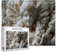 Puzzle 4000 Pieces Adultes Religion Jigsaw Puzzles Classiques Impossible Qualité SupéRieure Bois Panorama Art, Stimulent La Logique et La Concentration avec Une IdéE Cadeau Femme 87.5x141.5cm H-2