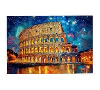 Puzzle 4000 Pièces Adultes Rome, Puzzle Adulte 4000 Pièces, Nuit étoilée Puzzles Classiques pour Activité Familiale Jeux Educatifs, Grand Puzzles en Bois avec Boite pour Cadeau Homme, Decoration -3293