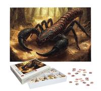 Puzzle 4000 Pièces Animal, Puzzle 4000 Pièces Adultes et Enfants, Puzzles Bois avec Une Boîte d'emballage Exquise, Jeu Éducatif Puzzles Horreur, Decoration Maison, Cadeau Femme, Cadeau Homme, -8797