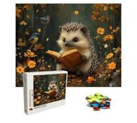 Puzzle 4000 Pièces Animal, Puzzle Adulte Bois, Impossible Classique Jigsaw Puzzles hérisson, Jeu D'adresse pour Toute la Famille, Puzzles Coloré Jeu Ponte, Decoration et Cadeau 141.5 X 87.5 cm 8p-78