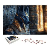 Puzzle 4000 Pièces Anubis, Puzzle 4000 Pièces pour Adultes et Enfants à Partir de 14 Ans, Egypte Puzzles Bois avec Une Boîte d'emballage Exquise, Puzzles pour Décoration Murale, Cadeau Femme, -5808
