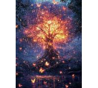 Puzzle 4000 Pièces, Arbre De RêVe Adultes Puzzle, Classique Jigsaw Puzzles, Défi Impossible, Jeu D'adresse pour Toute la Famille, Jeu Éducatif Puzzles, Décoration de la Maison DX0YL4-704