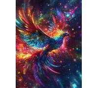 Puzzle 4000 Pièces, Couleur Phoenix Adultes Puzzle 4000, Classique Jigsaw Puzzles, Jeu Éducatif Puzzles, Défi Impossible, Jeu D'adresse pour Toute la Famille, Décoration de la Les Murs BXHZW4-276