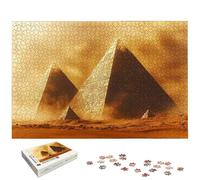 Puzzle 4000 Pièces Egypte, Puzzle 4000 Pièces pour Adultes et Enfants à Partir de 14 Ans, Paysage Puzzles Bois avec Une Boîte d'emballage Exquise, Puzzles pour Décoration Murale, Cadeau Femme, -5488
