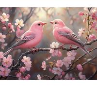 Puzzle 4000 Pieces Fleur de Cerisier Puzzle Adulte 141x87cm, Moineau, n-830 | Puzzles Défiants Jeu éducatif, Jeu D'Adresse Pour Toute La Famille, Activité Familiale Parfaite, Idee Cadeau