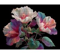 Puzzle 4000 Pieces, Fleurs ColoréEs Puzzle Adultes, Puzzles Bois avec Une Boîte d'emballage Exquise, Impossible Classique Jigsaw, Jeu Éducatif Puzzles, Décoration Murale Cadeau Unique R5KH-50