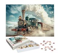 Puzzle 4000 Pièces Former, Puzzle 4000 Pièces Adultes et Enfants, Puzzles Bois avec Une Boîte d'emballage Exquise, Jeu Éducatif Puzzles Voiture, Decoration Maison, Cadeau Femme, Cadeau Homme, -7273
